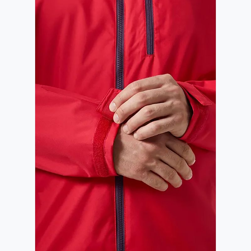 Vyriška buriavimo striukė Helly Hansen Crew Hooded 2.0 red 5