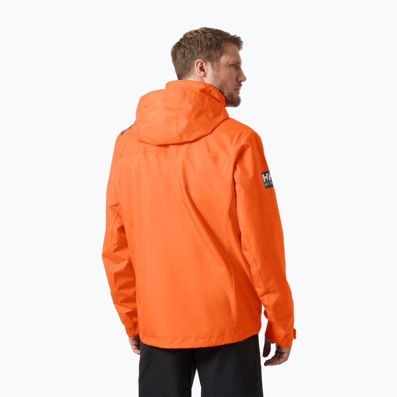 Vyriška buriavimo striukė Helly Hansen Crew Hooded 2.0 flame 2