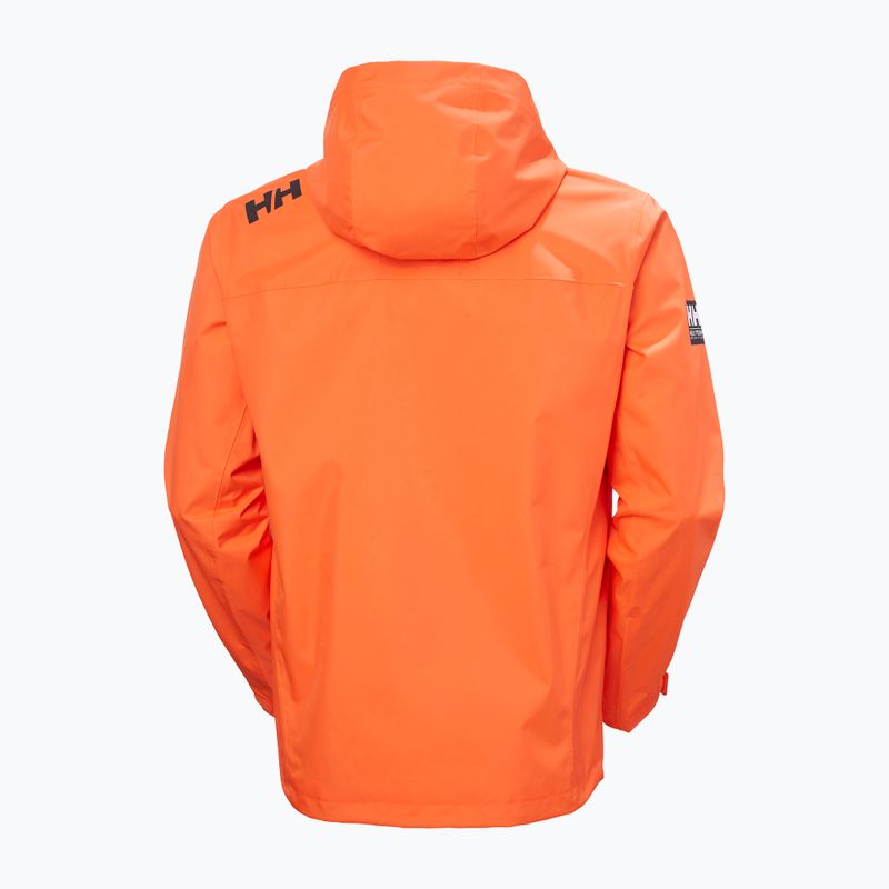 Vyriška buriavimo striukė Helly Hansen Crew Hooded 2.0 flame 8