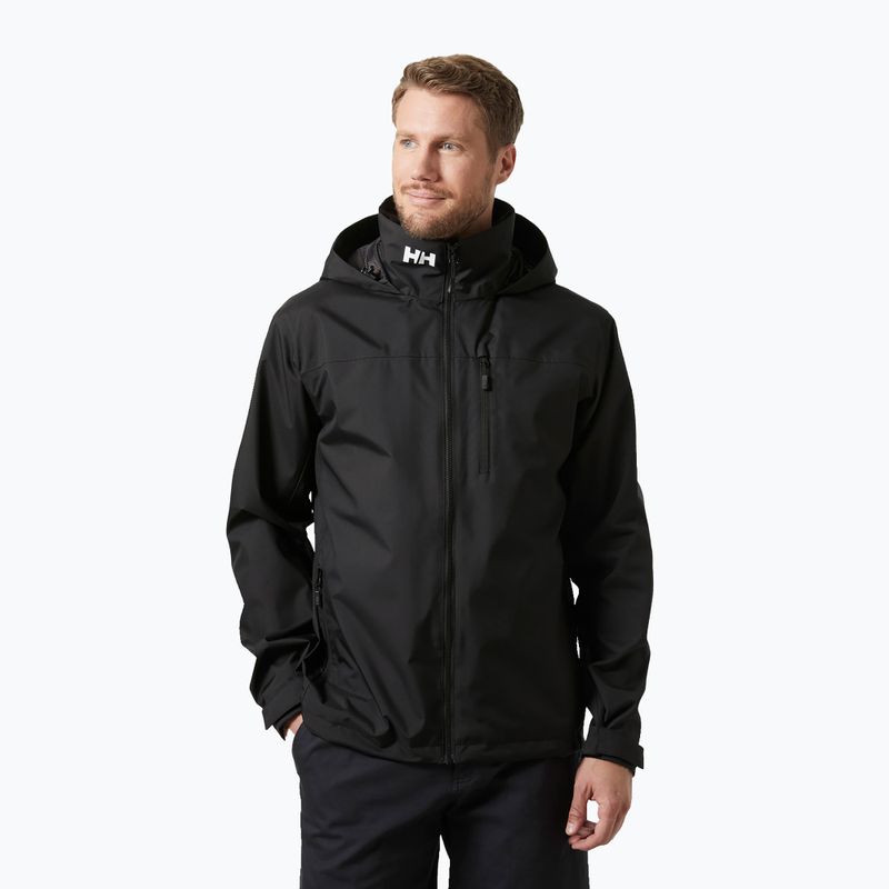 Vyriška buriavimo striukė Helly Hansen Crew Hooded 2.0 black