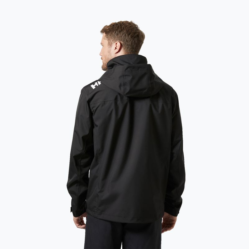 Vyriška buriavimo striukė Helly Hansen Crew Hooded 2.0 black 2