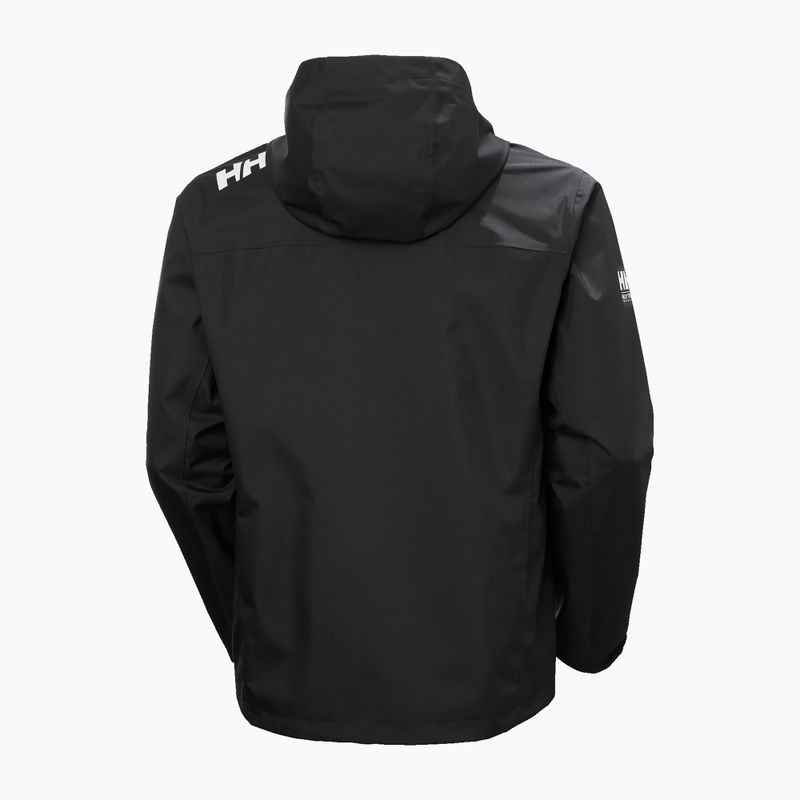 Vyriška buriavimo striukė Helly Hansen Crew Hooded 2.0 black 8