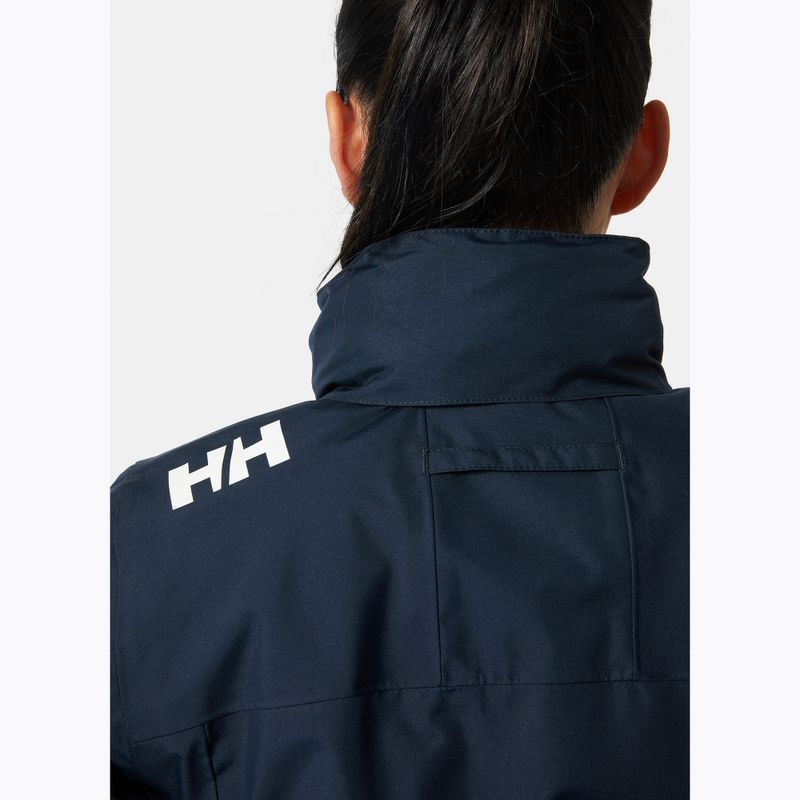 Moteriška buriavimo striukė Helly Hansen Crew Hooded Midlayer 2.0 navy 4