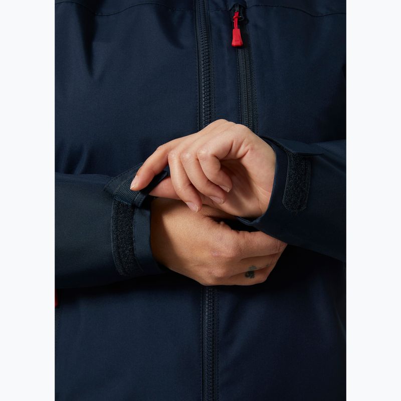 Moteriška buriavimo striukė Helly Hansen Crew Hooded Midlayer 2.0 navy 5