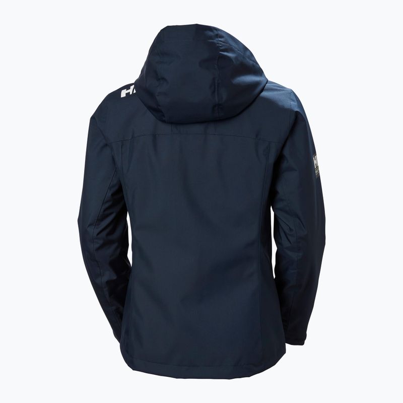 Moteriška buriavimo striukė Helly Hansen Crew Hooded Midlayer 2.0 navy 7