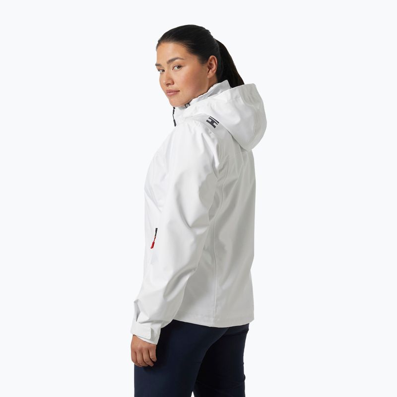 Moteriška buriavimo striukė Helly Hansen Crew Hooded 2.0 white 2