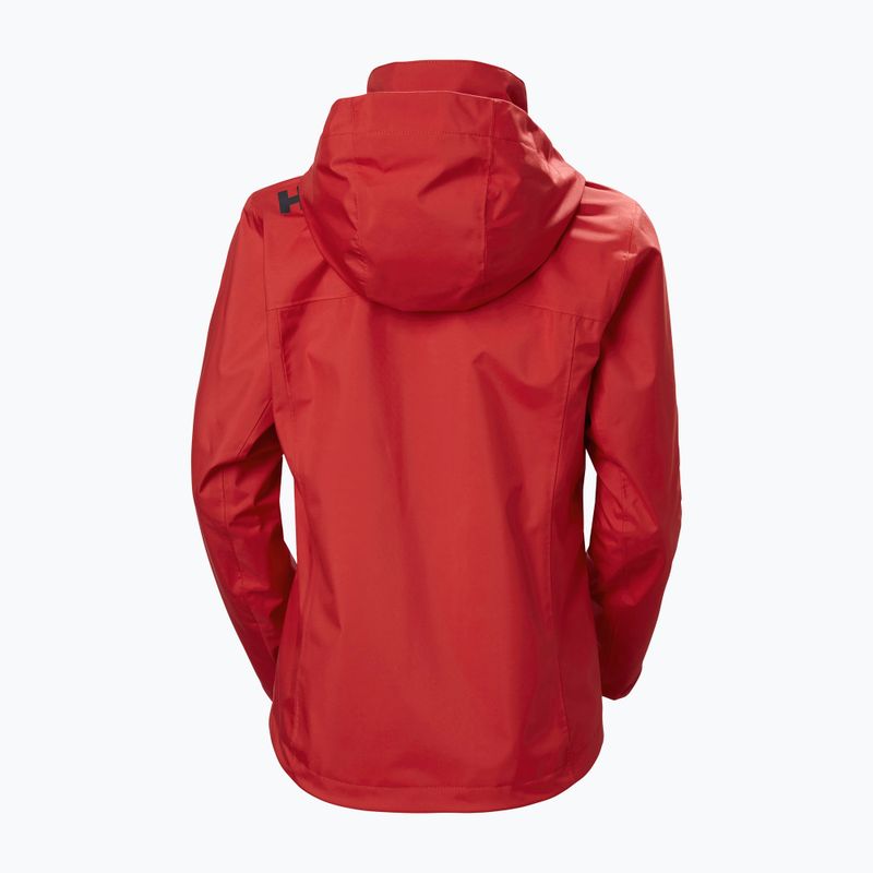 Moteriška buriavimo striukė Helly Hansen Crew Hooded 2.0 red 7