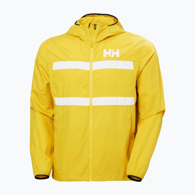 Vyriška buriavimo striukė Helly Hansen Salt Striped Windbreaker gold rush 5