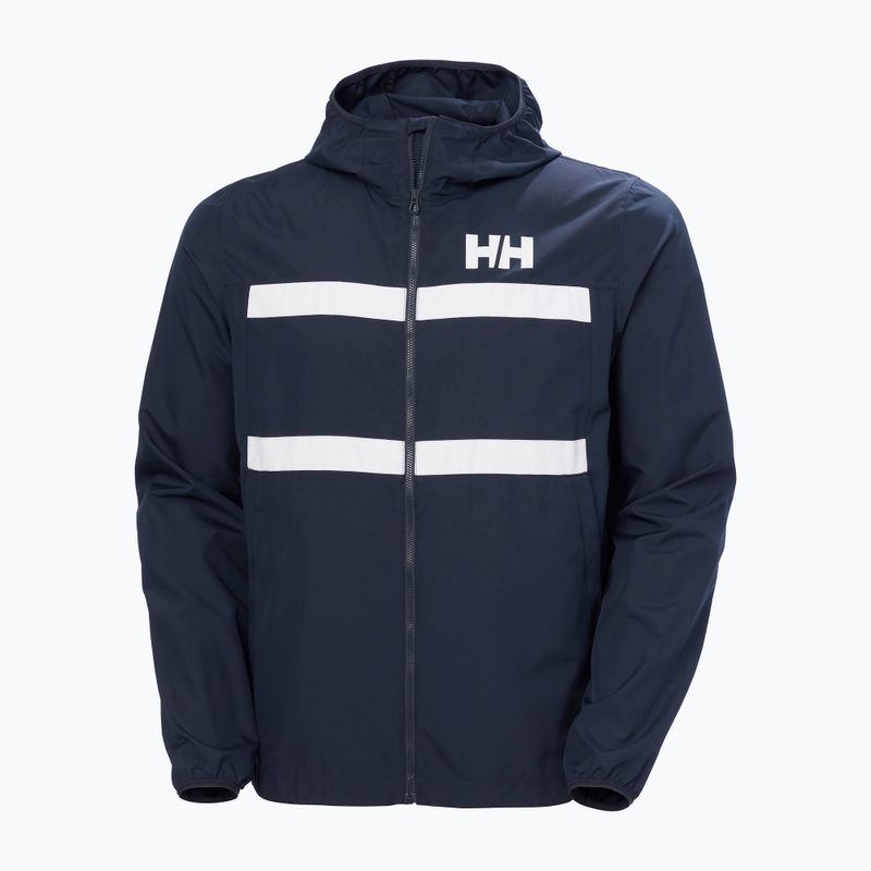 Vyriška buriavimo striukė Helly Hansen Salt Striped Windbreaker navy 5