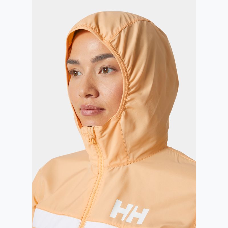 Moteriška buriavimo striukė Helly Hansen Salt Stripe Windbreaker miami peach 3