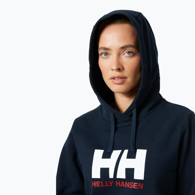 Moteriškas džemperis Helly Hansen HH Logo Hoodie 2.0 navy 3