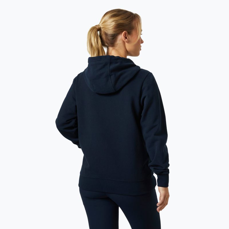 Moteriškas džemperis Helly Hansen HH Logo Full Zip Hoodie 2.0 navy 2