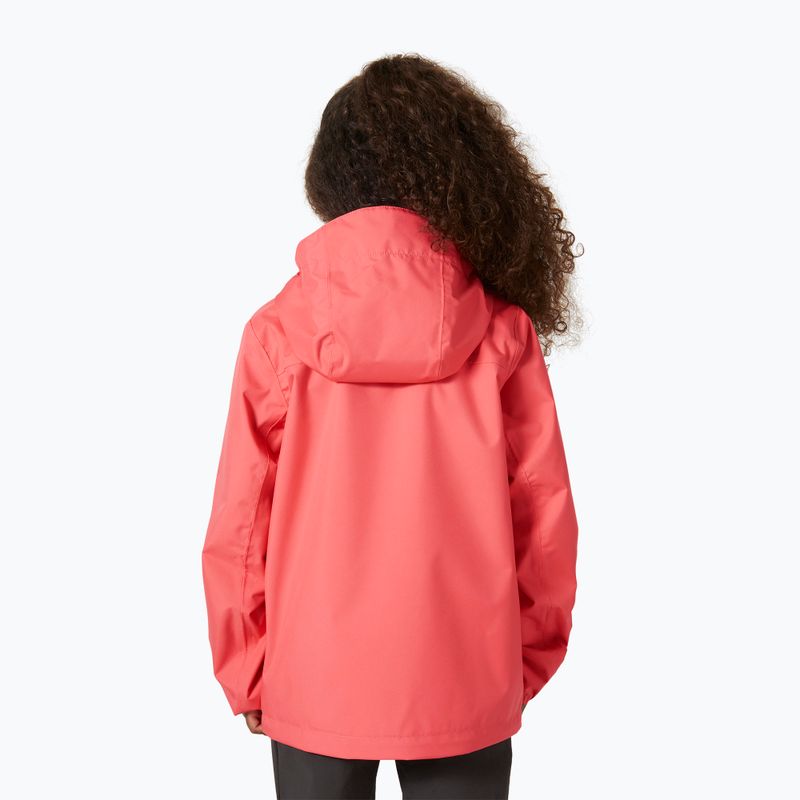 Vaikiška buriavimo striukė Helly Hansen Crew Hooded JR sunset pink 2