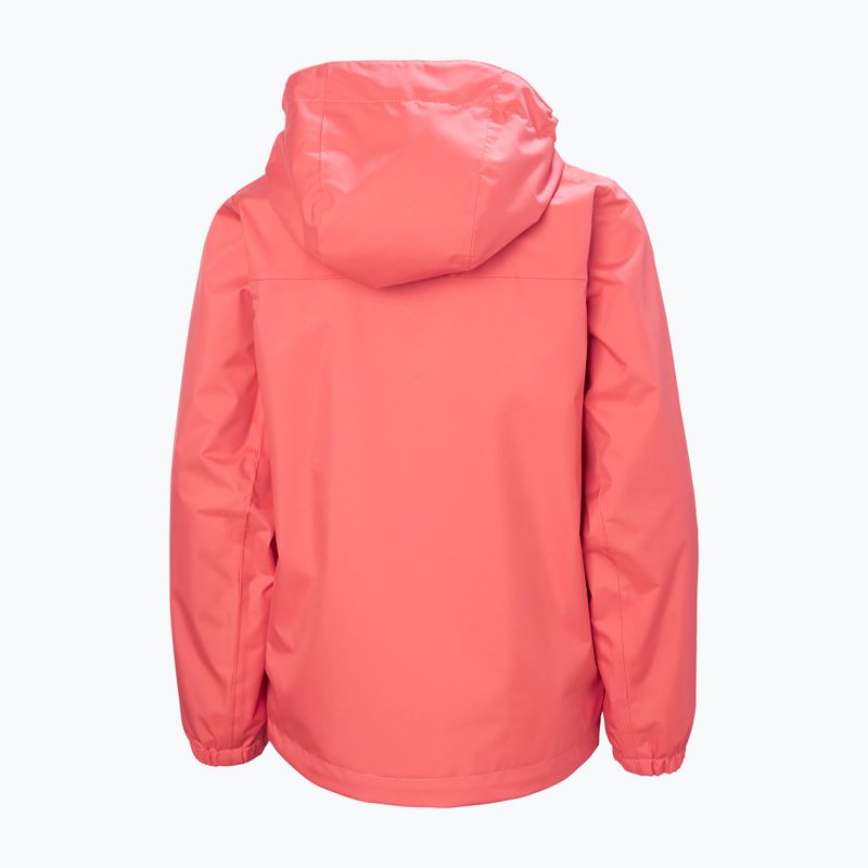 Vaikiška buriavimo striukė Helly Hansen Crew Hooded JR sunset pink 7