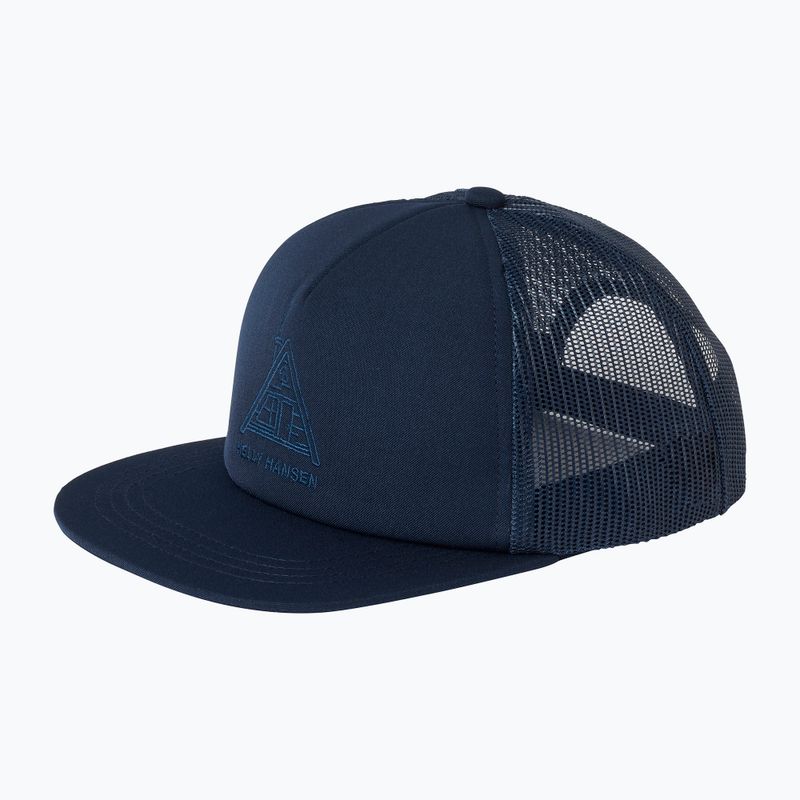 Kepuraitė su snapeliu Helly Hansen Flatbrim Trucker navy