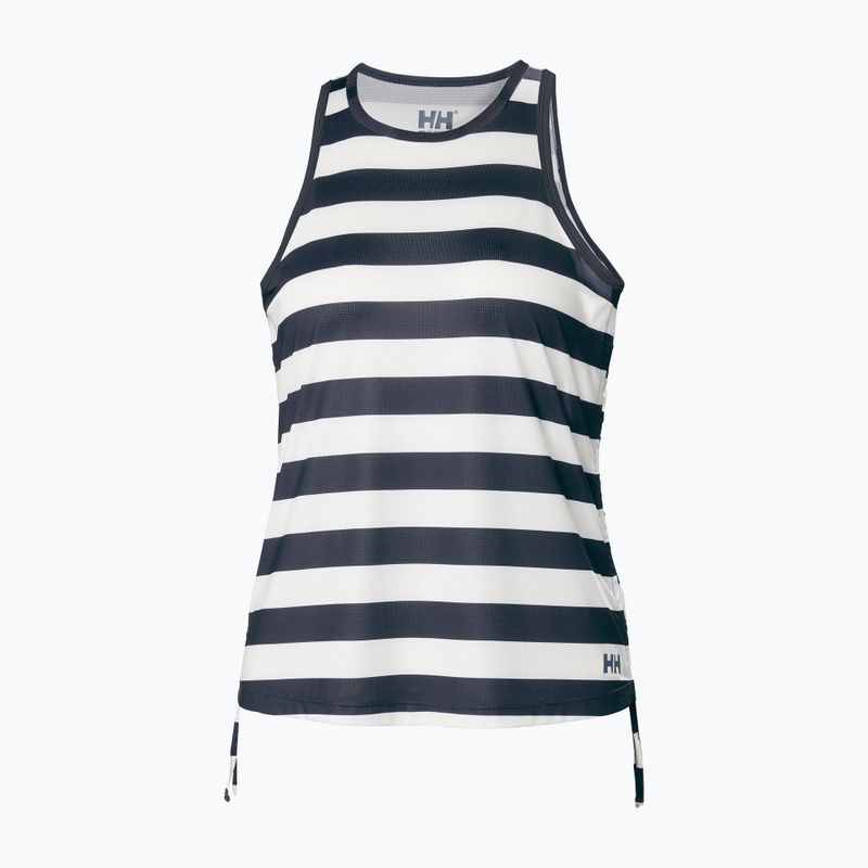 Moteriškas tank topas Helly Hansen Siren Tank Top navy stripe