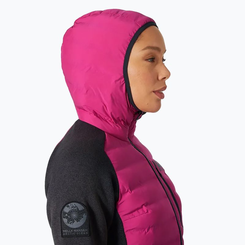 Helly Hansen moteriška buriavimo striukė Arctic Ocean Hybrid Insulator magenta 2.0 3