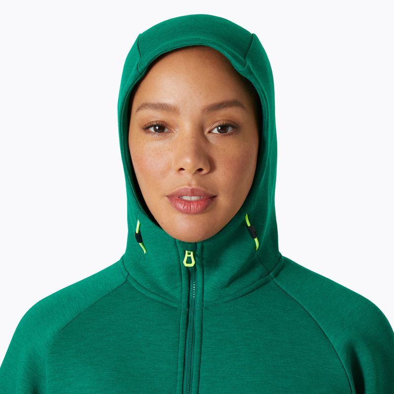 Moteriškas džemperis Helly Hansen HP Ocean Full Zip Jacket 2.0 emerald 3