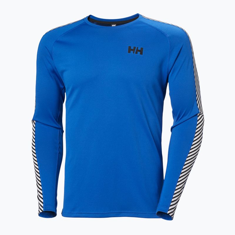 Vyriški termoaktyvūs marškinėliai ilgomis rankovėmis Helly Hansen Lifa Active Stripe Crew cobalt 2.0 7