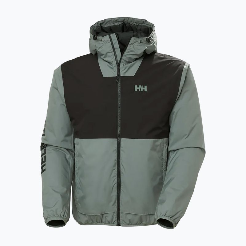 Vyriška striukė nuo lietaus Helly Hansen Ervik Ins Rain grey cactus 5