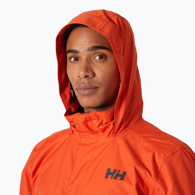 "Helly Hansen" vyriška Dubliner patrol oranžinė striukė nuo lietaus 3