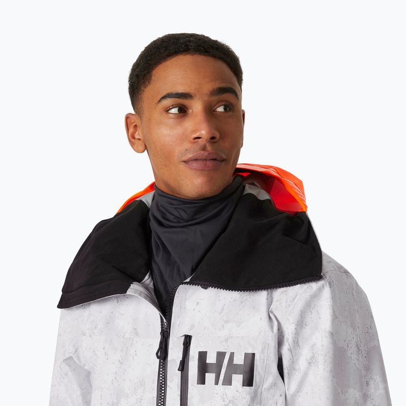 Vyriškas slidinėjimo kombinezonas Helly Hansen Chugach Infinity Printed grey fog snow camo aop 3