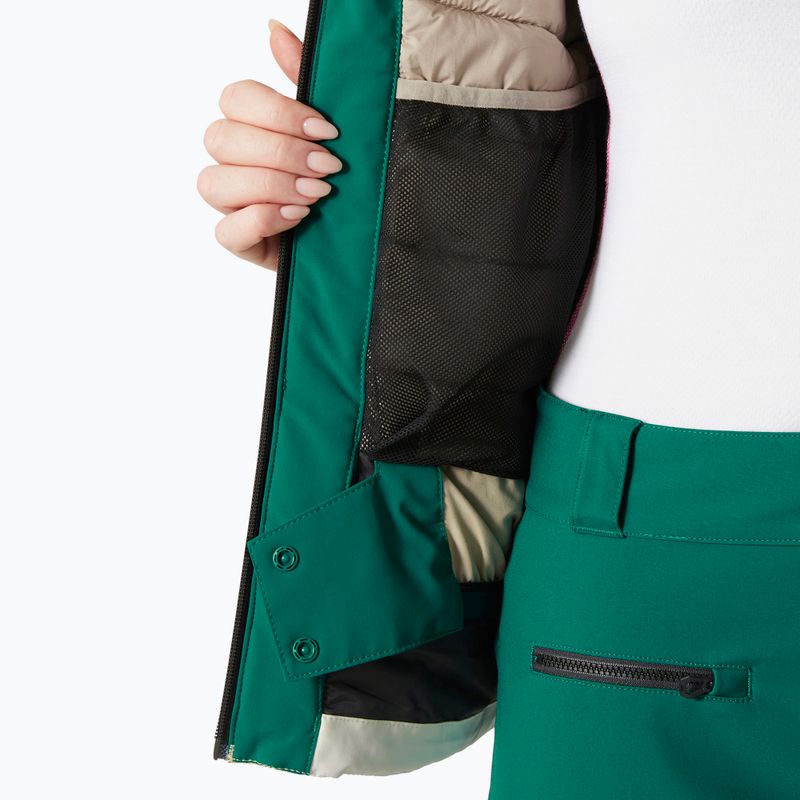 Moteriška slidinėjimo striukė Helly Hansen Alphelia emerald snow 6