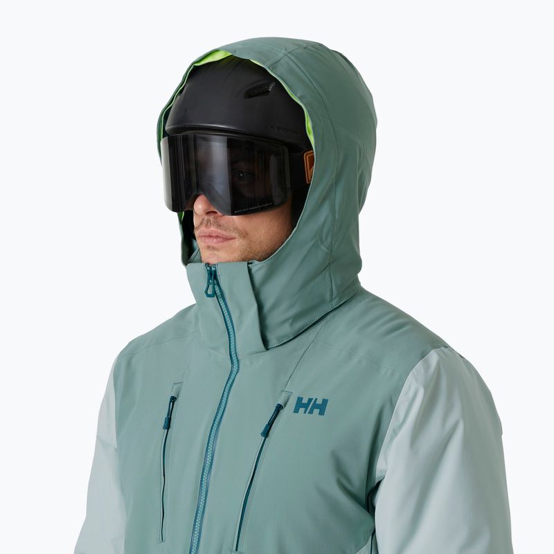 Vyriška slidinėjimo striukė Helly Hansen Alpha 4.0 cactus 3