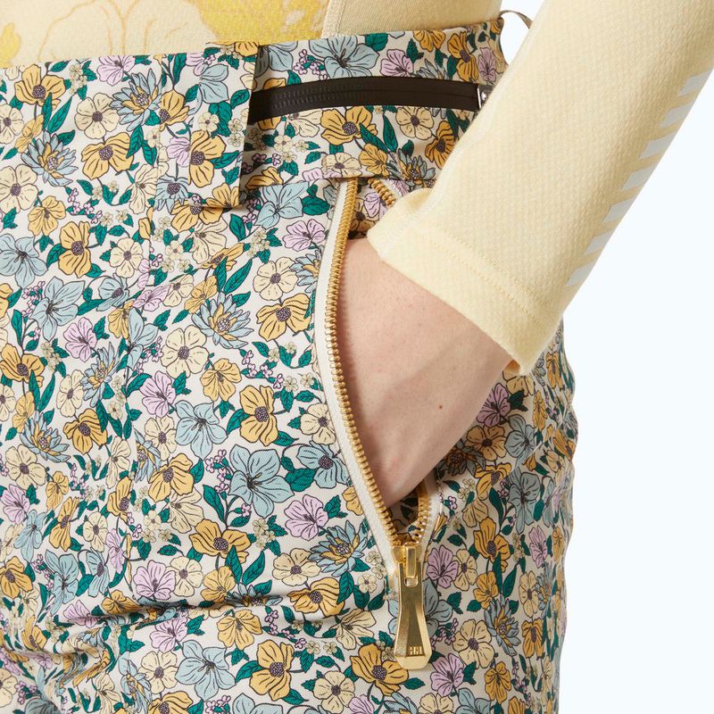 Moteriškos slidinėjimo kelnės Helly Hansen St. Moritz Insulated 2.0 sand floral aop 3