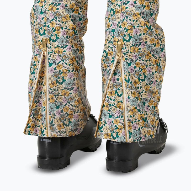 Moteriškos slidinėjimo kelnės Helly Hansen St. Moritz Insulated 2.0 sand floral aop 4