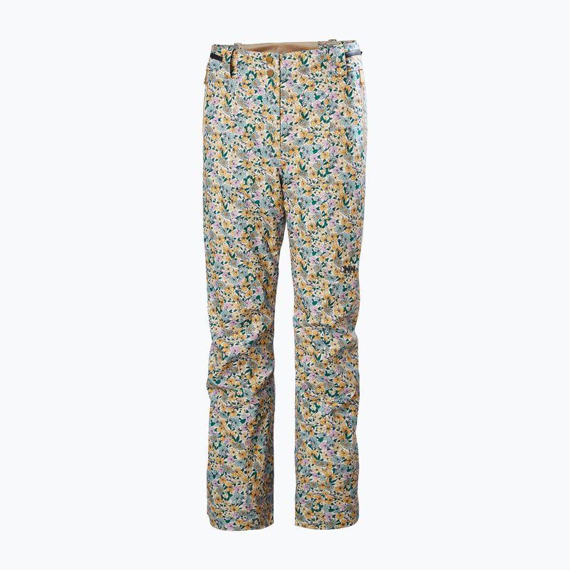 Moteriškos slidinėjimo kelnės Helly Hansen St. Moritz Insulated 2.0 sand floral aop 5