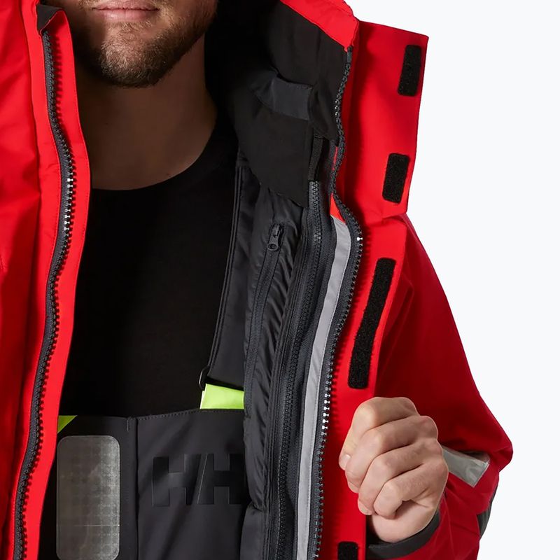 "Helly Hansen Arctic Ocean 3in1 Parka" buriavimo striukė alert red 10