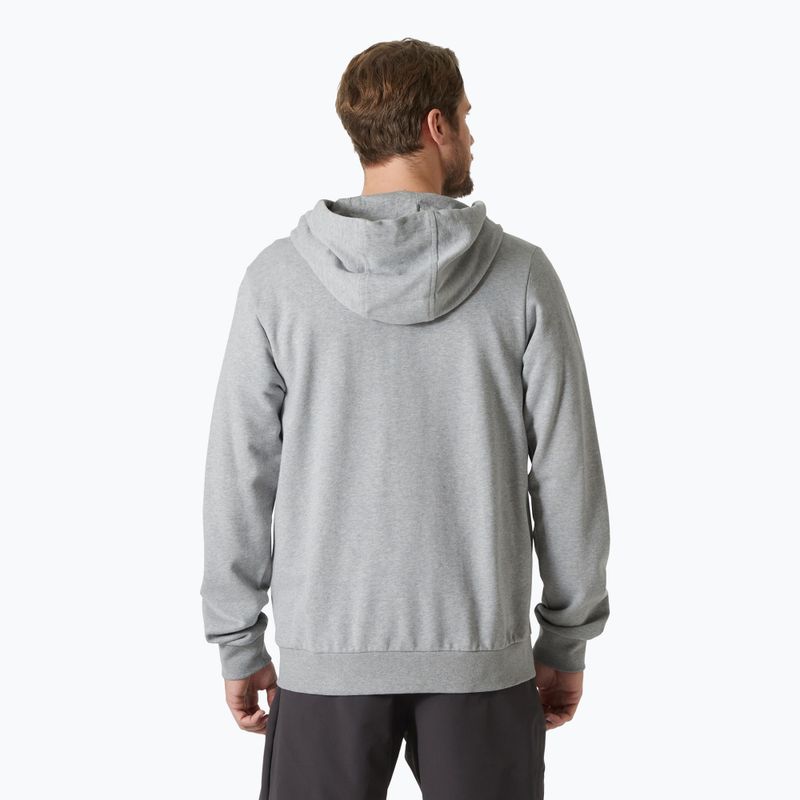 Vyriškas džemperis Helly Hansen HH Logo Full Zip Hoodie 2.0 grey/ melange 2