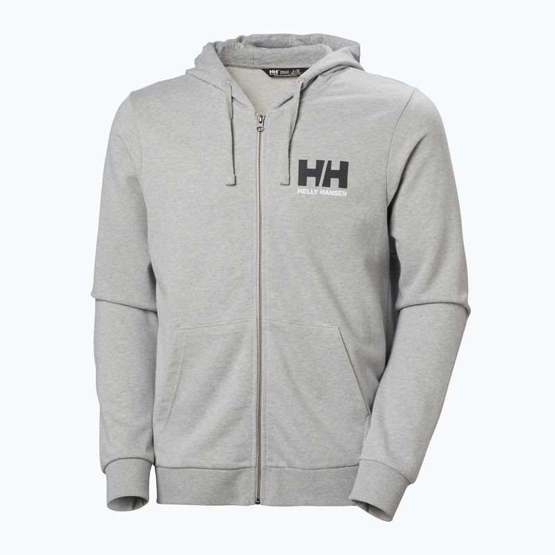 Vyriškas džemperis Helly Hansen HH Logo Full Zip Hoodie 2.0 grey/ melange 5