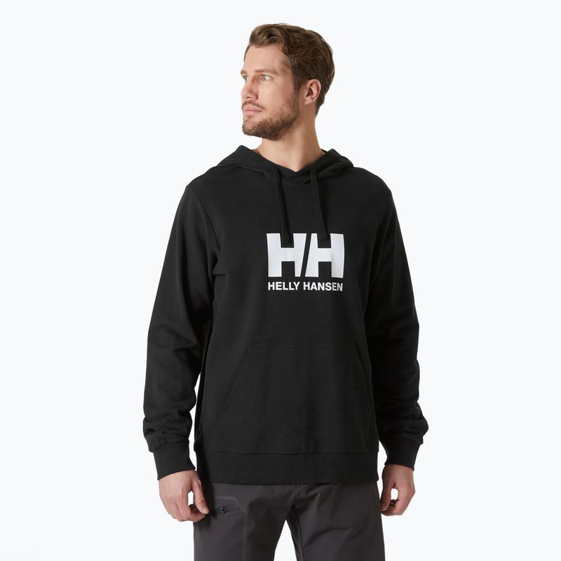 Vyriškas džemperis Helly Hansen HH Logo Hoodie 2.0 black