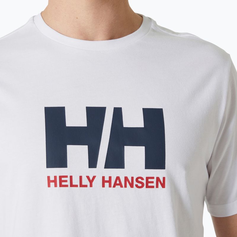 Vyriški marškinėliai Helly Hansen Logo 2.0 white 3