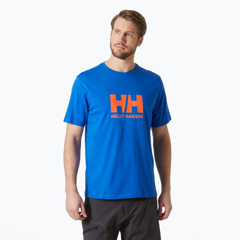 Vyriški marškinėliai Helly Hansen Logo 2.0 cobalt 2.0