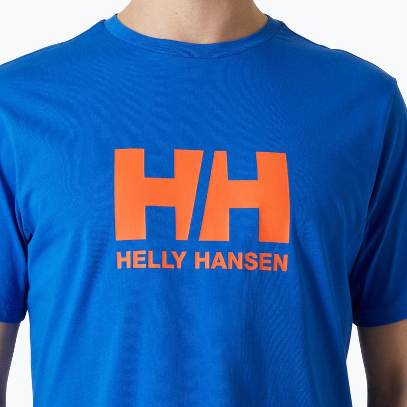 Vyriški marškinėliai Helly Hansen Logo 2.0 cobalt 2.0 3