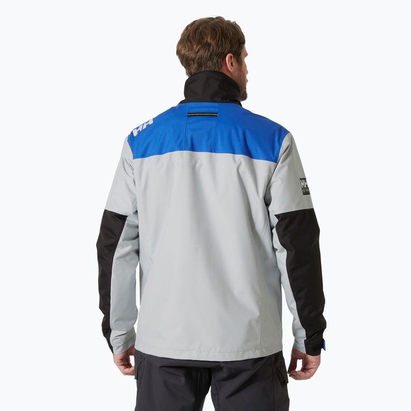 Vyriška buriavimo striukė Helly Hansen Arctic Ocean Crew Midlayer grey fog 2