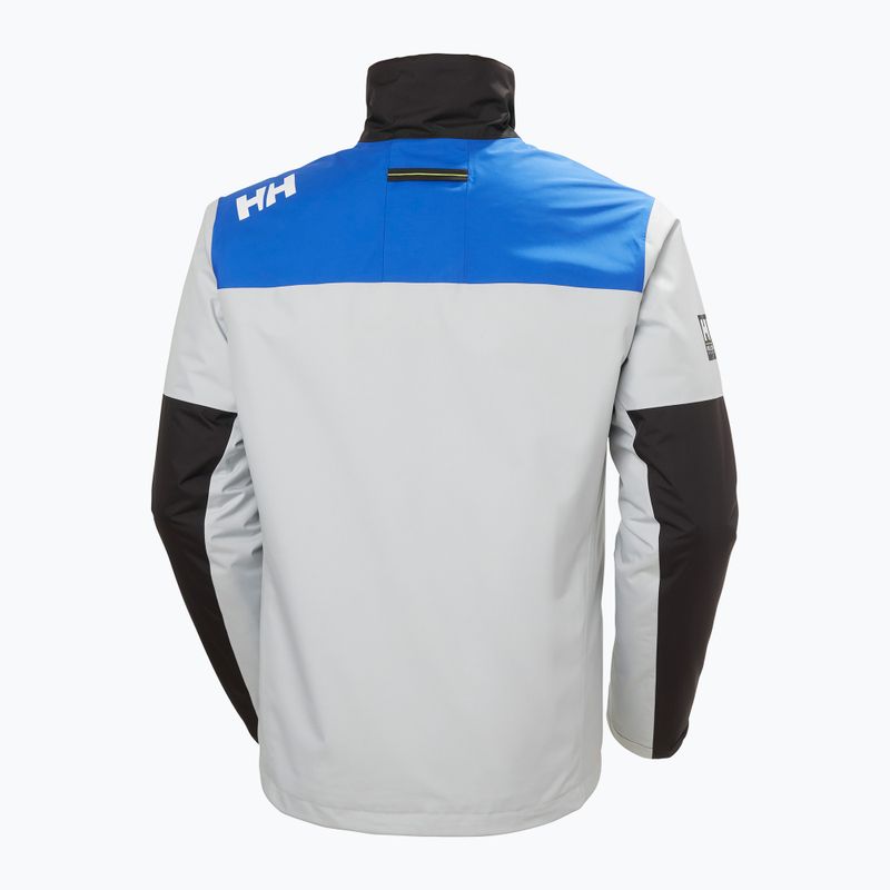 Vyriška buriavimo striukė Helly Hansen Arctic Ocean Crew Midlayer grey fog 9