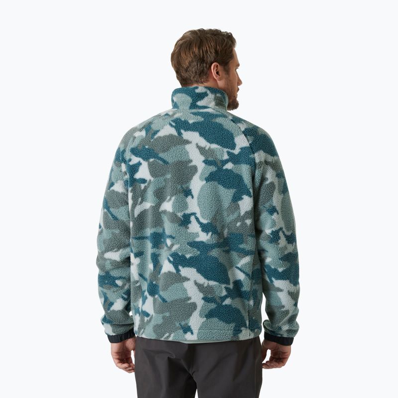 Vyriškas džemperis Helly Hansen Panorama Pile Snap dark creek woodland camo 2