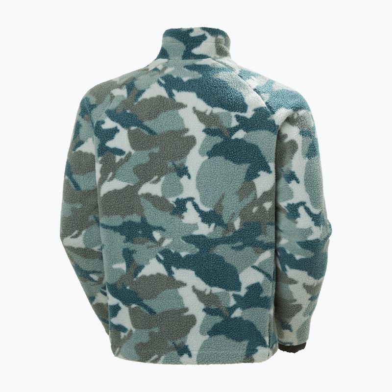 Vyriškas džemperis Helly Hansen Panorama Pile Snap dark creek woodland camo 6