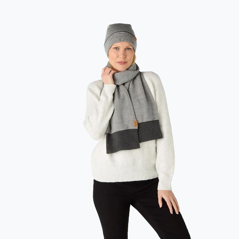 Rinkinys kepurė + šalikas  Musto Tipped Beanie & Scarf Gift Set grey/ melange 7