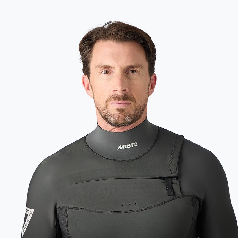 Vyriškas hidrokostiumas Musto Flexlite Dynamic 3/2 mm Shorty dark grey 9