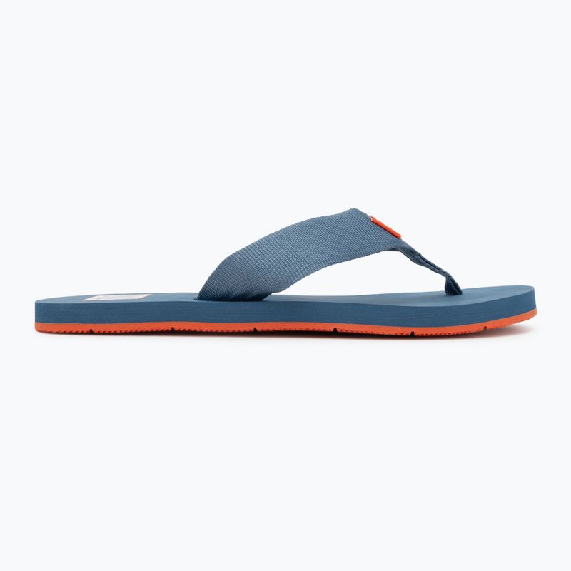 Vyriškos šlepetės per pirštą Helly Hansen Logo Sandals 2 washed navy / patrol orange 2