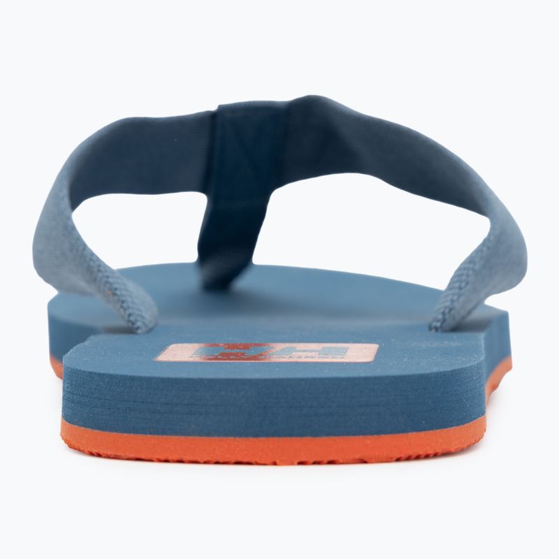 Vyriškos šlepetės per pirštą Helly Hansen Logo Sandals 2 washed navy / patrol orange 6