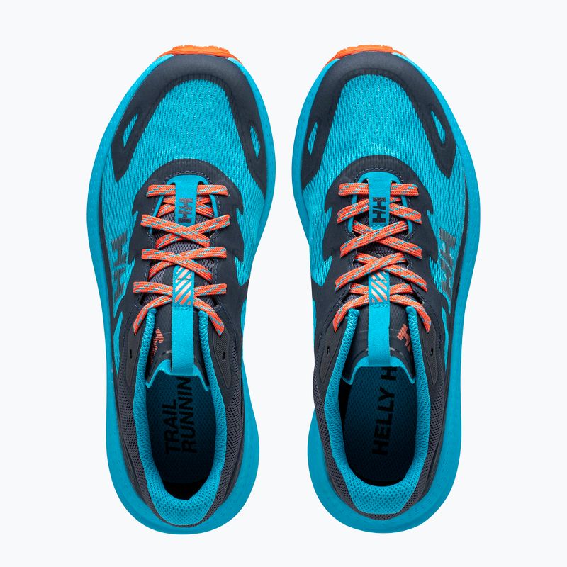 Vyriški bėgimo batai Helly Hansen Skyhawk Tr cyan/bonfire 13