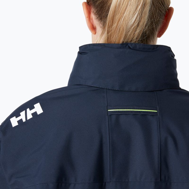 Moteriška buriavimo striukė Helly Hansen Crew Hooded Midlayer Plus 2.0 navy 4