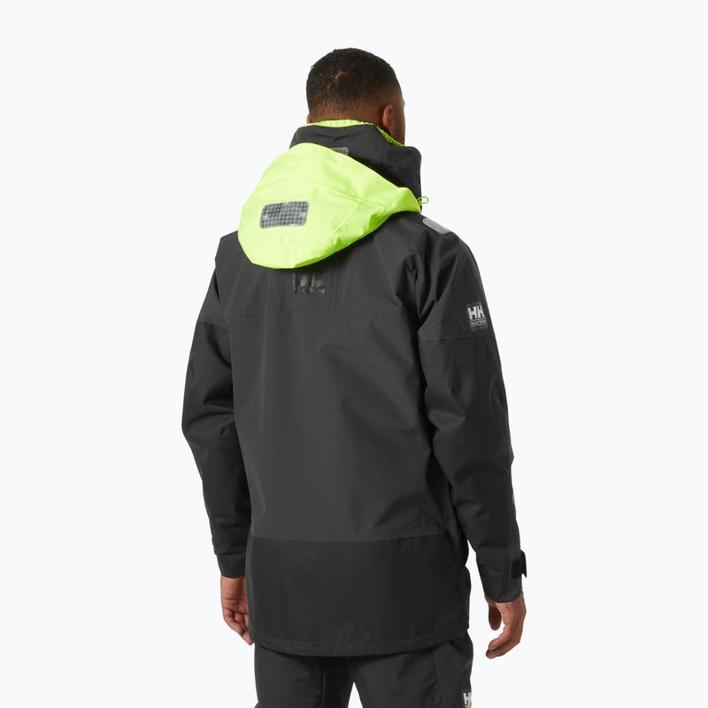 Vyriška striukė nuo lietaus Helly Hansen Skagen Offshore ebony 2