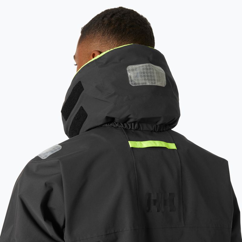Vyriška striukė nuo lietaus Helly Hansen Skagen Offshore ebony 4